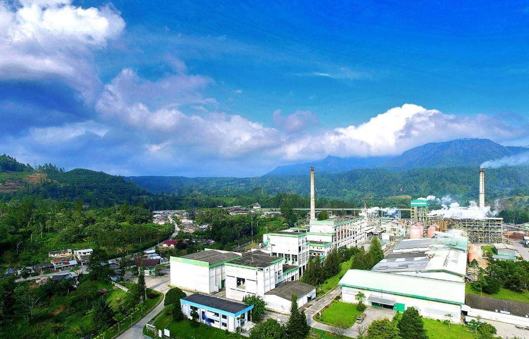 Pabrik PT Toba Pulp Lestari Tbk