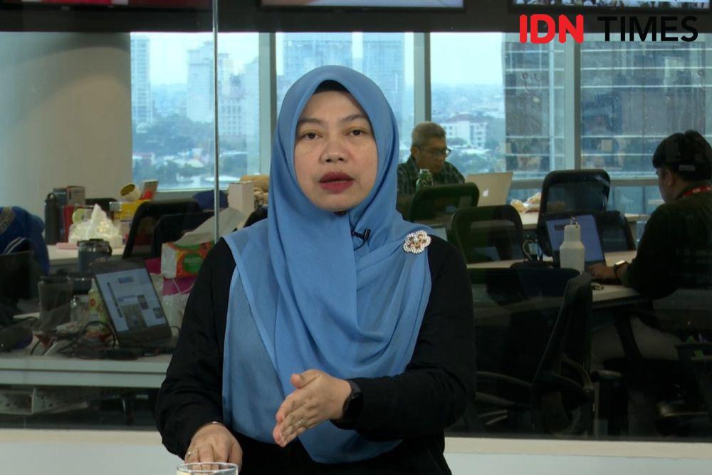 Pakar Hukum Pemilu Universitas Indonesia Titi Anggraini sebut putusan MK soal ambang batas pencalonan presiden merupakan keputusan yang monumental. (IDN Times/Fauzan)
