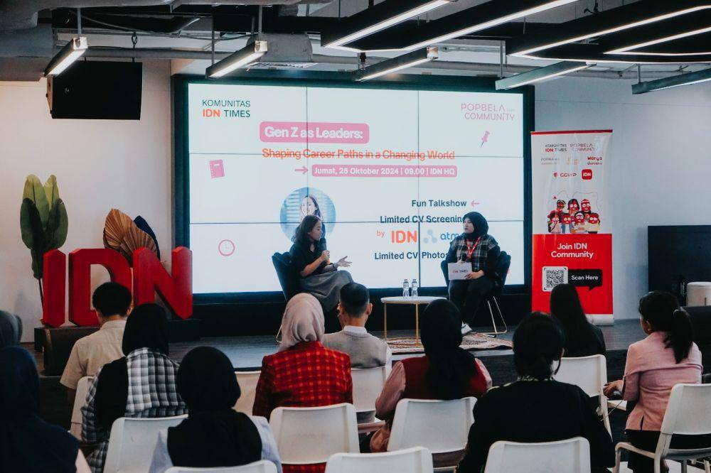 Gen Z as a Leaders: Shaping Career Paths in a Changing World yang berlangsung pada 25 Oktober 2024 di IDN HQ. (dok. IDN)