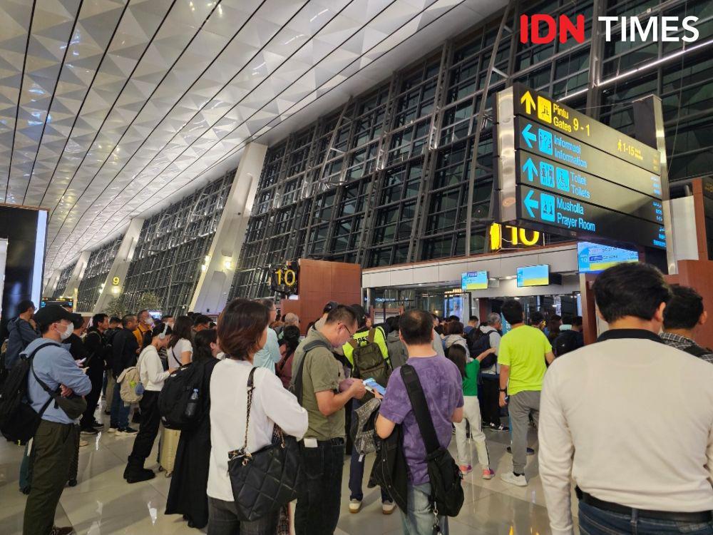 Puncak Arus Mudik melalui Bandara Terjadi Hari Ini