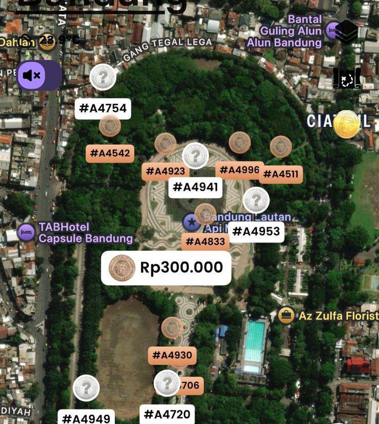 Ramai Aplikasi Jagat, Warga Bandung Cari Koin untuk Dapat Uang