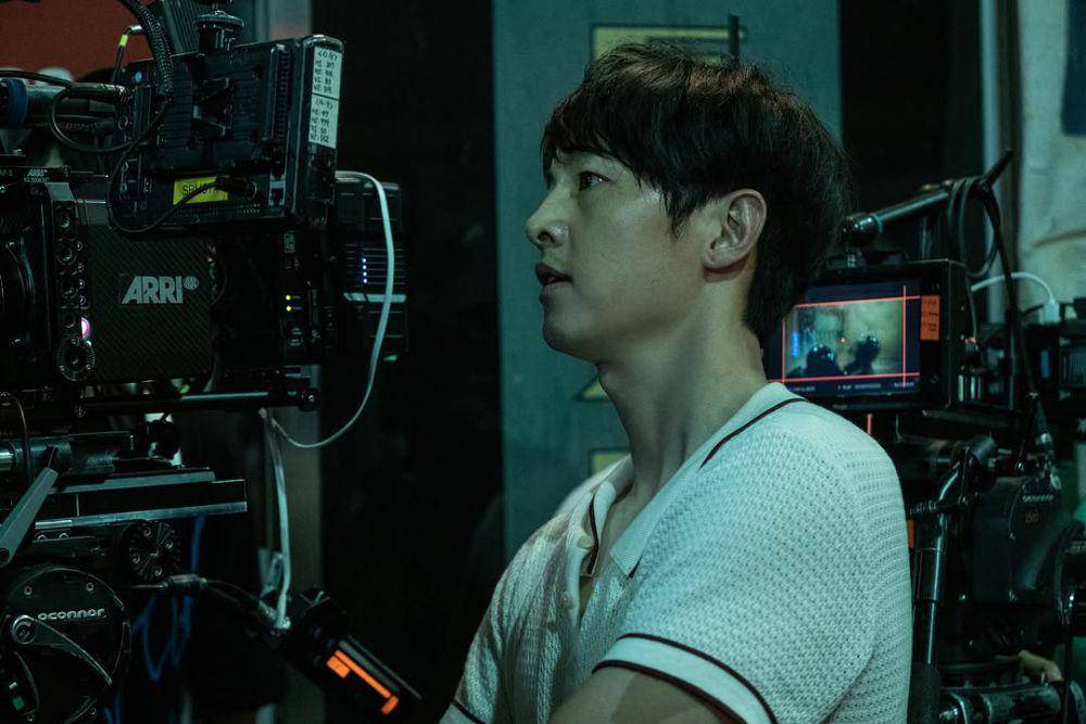 potret behind the scene film Bogota: City Of The Lost (instagram.com/plusm_entertainment)