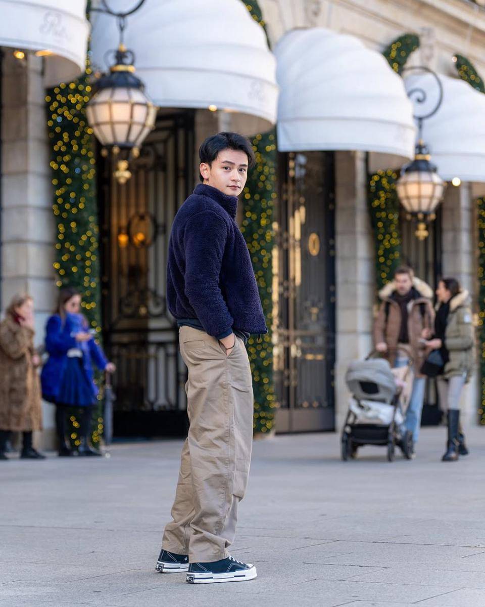 inspirasi OOTD traveling ala Randy Martin (instagram.com/randymartinnn)