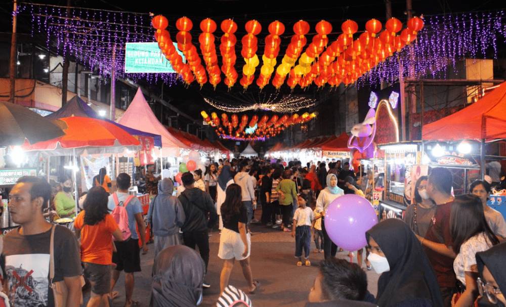 Potret Bazar Potensi dalam rangka Grebeg Sudiro Solo (eventdaerah.kemenparekraf.go.id)