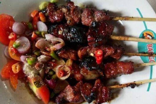 Potret Menu Sate Keroncong Jatinegara