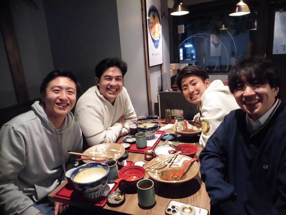 7 Potret Waseda Boys Reuni, Jerome Polin Rela Terbang ke Jepang