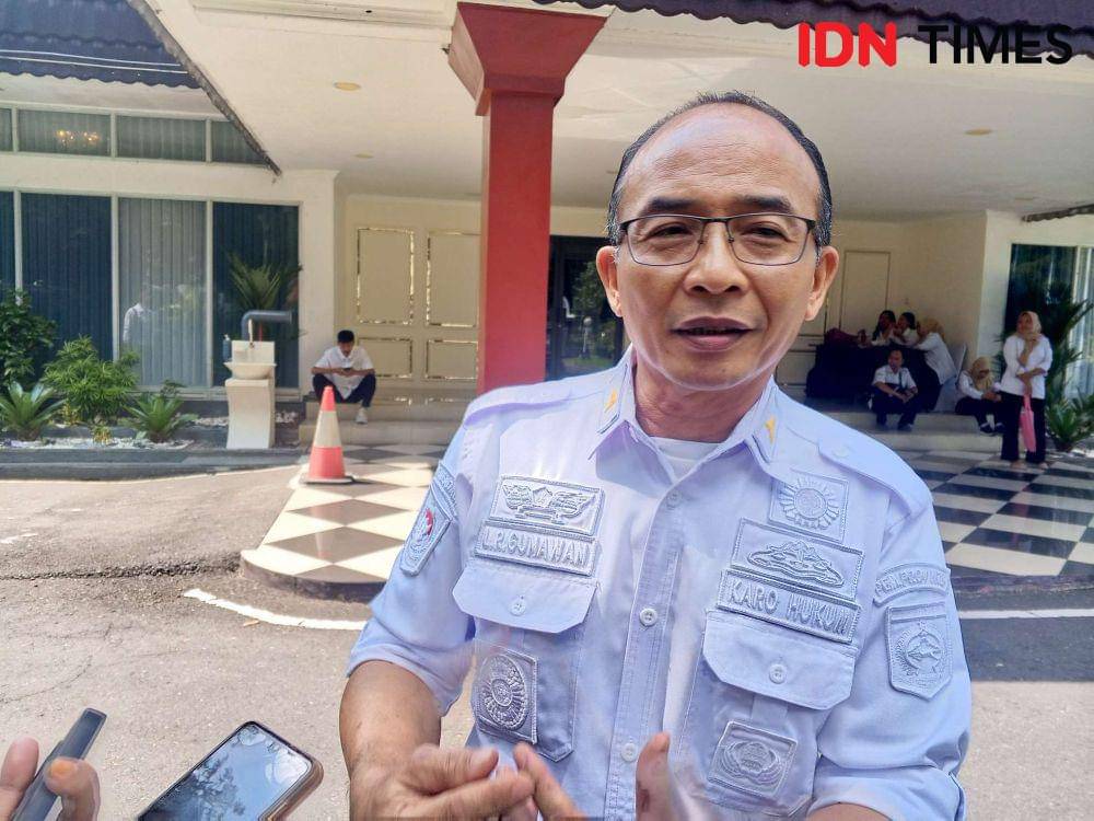 Kepala Biro Hukum Setda NTB Lalu Rudy Gunawan. (IDN Times/Muhammad Nasir)