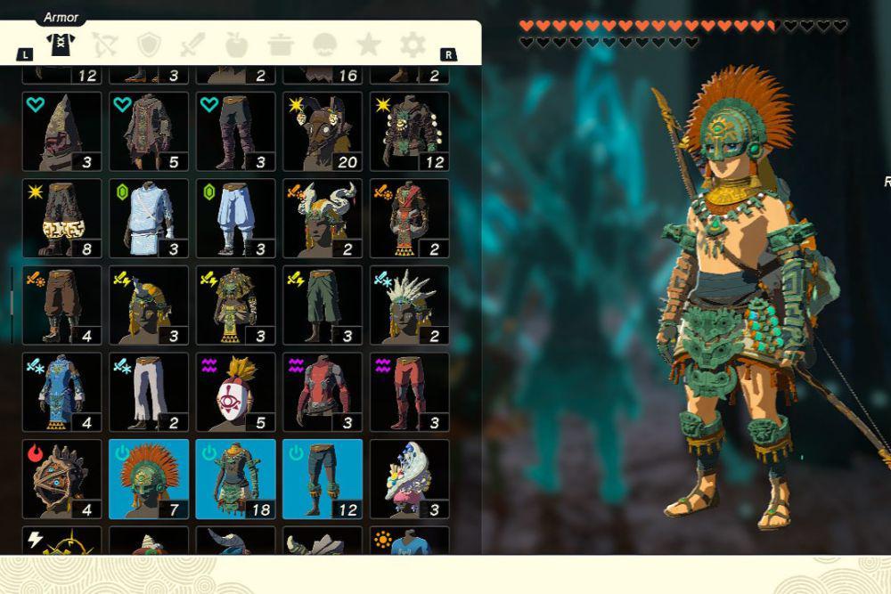 7 Armor Paling Berguna di The Legend of Zelda: Tears of the Kingdom
