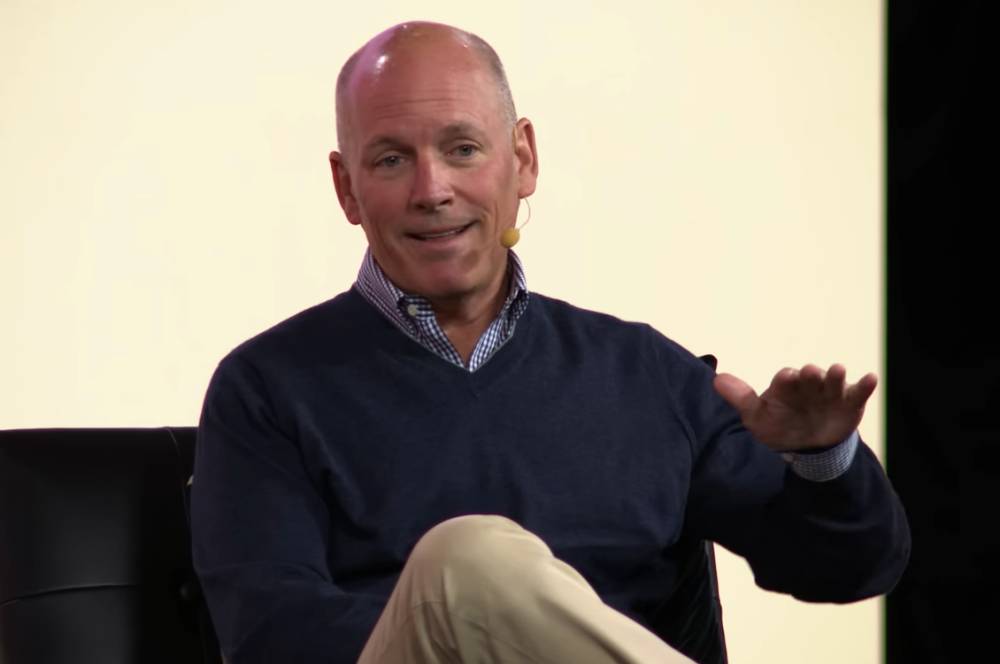 Craig Peters, CEO Getty Images saat sesi Talkshow 2023 Code Conference (youtube.com/The Verge)