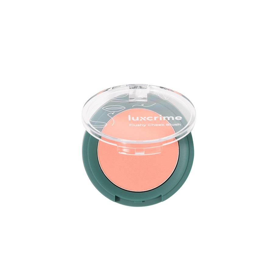 Luxcrime Flushy Cheek Blush Peach Cobbler (dok. luxcrime)
