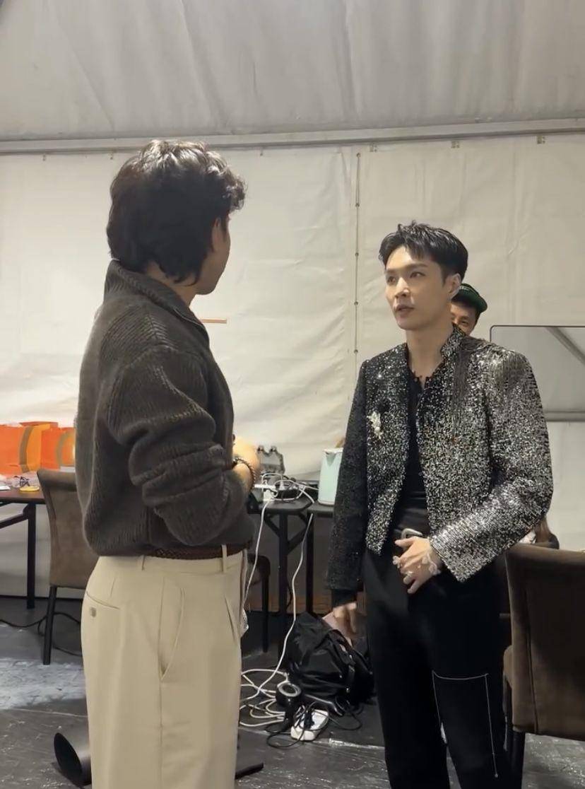 potret Vidi Aldiano ketemu Lay Zhang di Makau (Instagram.com/vidialdiano)