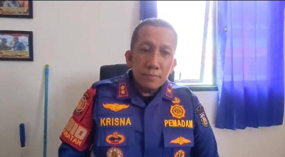 Kabid Penyelamatan Damkarmat Bandar Lampung, Krisna. (IDN Times/Muhaimin)