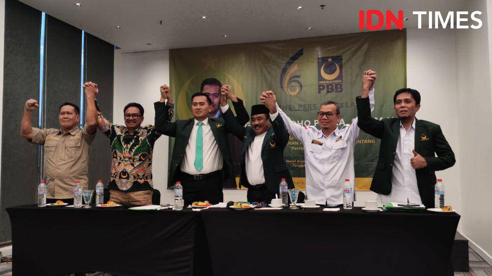 Ketua Mahkamah Partai Bulan Bintang (PBB), Gugum Ridho Putra (IDN Times/Yosafat Diva Bayu Wisesa)