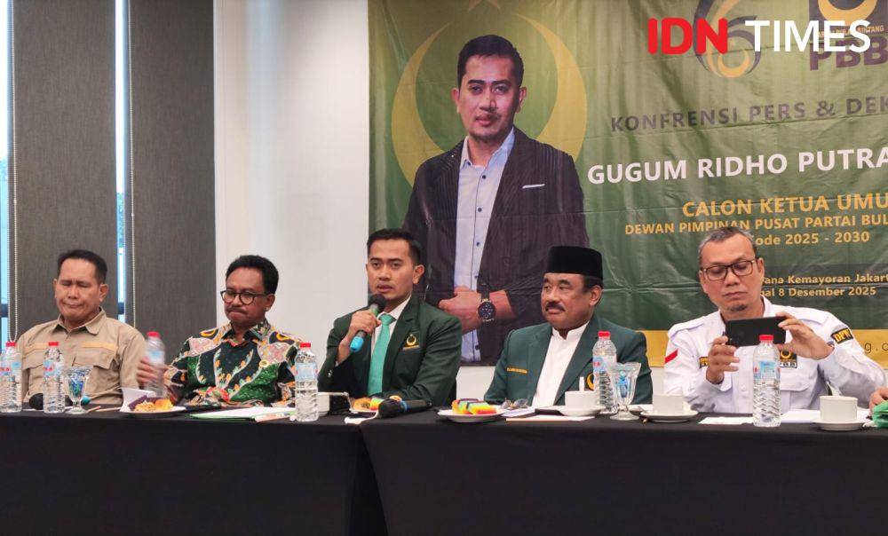 Ketua Mahkamah Partai Bulan Bintang (PBB), Gugum Ridho Putra (IDN Times/Yosafat Diva Bayu Wisesa)