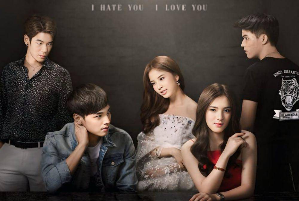 poster drama I Hate You, I Love You (dok. Nadao Bangkok/I Hate You, I Love You)
