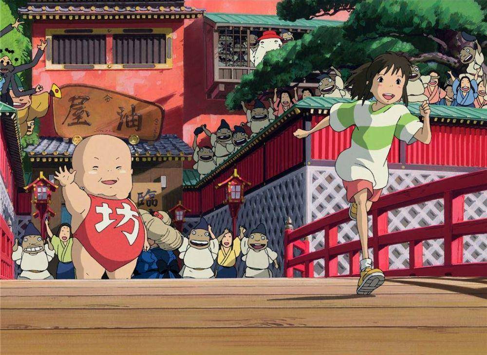 Scene di film Spirited Away.(dok.Studio Ghibli/Spirited Away)