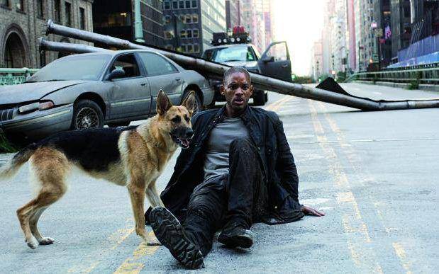 Scene di film I Am Legend.(dok.Warner Bros/I Am Legend)