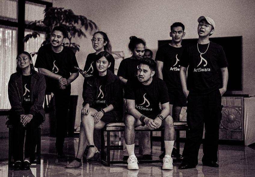 Proses latihan musikal spektakuler Mar (Dok.ArtSwara)