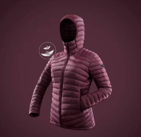Decathlon Forclaz Trek 100 Mountain Trekking Down Jacket (decathlon.co.id)