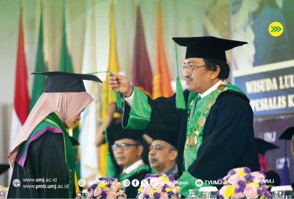 ilustrasi wisuda Universitas Muhammadiyah Jakarta (instagram.com/um.jakarta)
