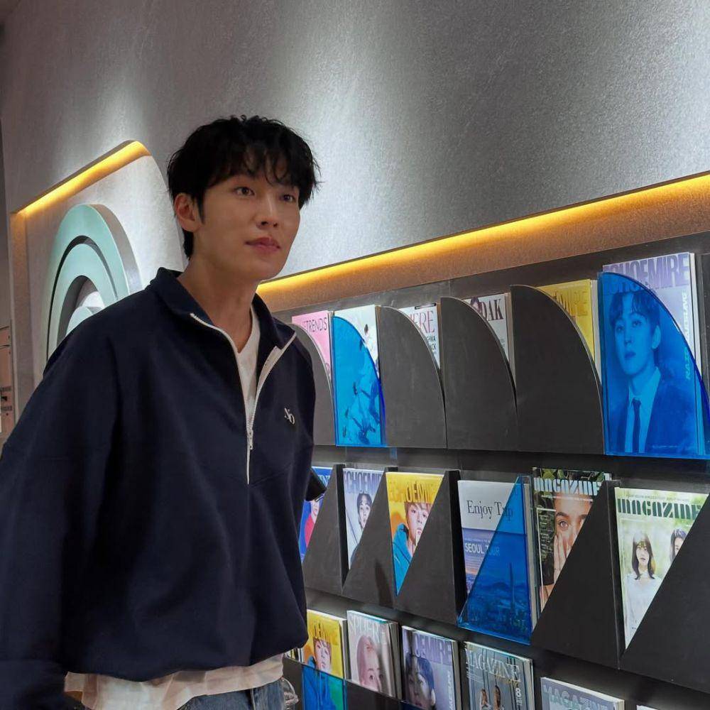 Lee Ki Taek di balik layar Namib (instagram.com/leekiitaek)