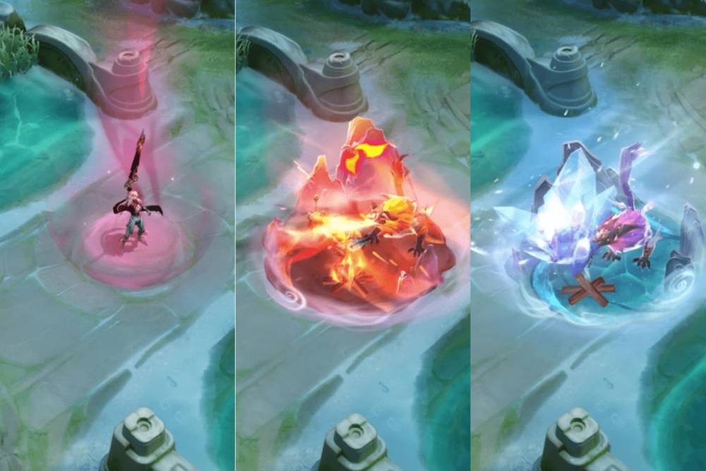 efek recall skin Shan Hai Icefire Li Xin di Honor of Kings (dok. TiMi Studio Group/Honor of Kings)