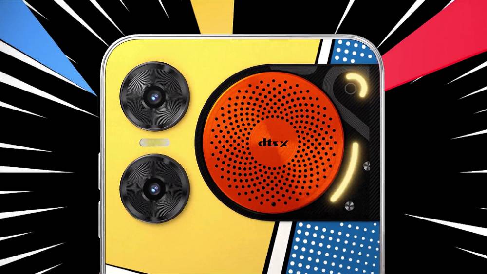 nubia Music 2 dengan tambahan AI melody light di sebelah kanan speaker belakang (dok.ztedevices.com)