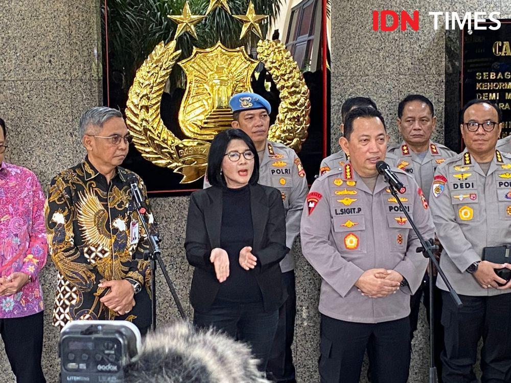Ketua KPK Temui Kapolri, Minta Bantu Naikkan Indeks Persepsi Korupsi