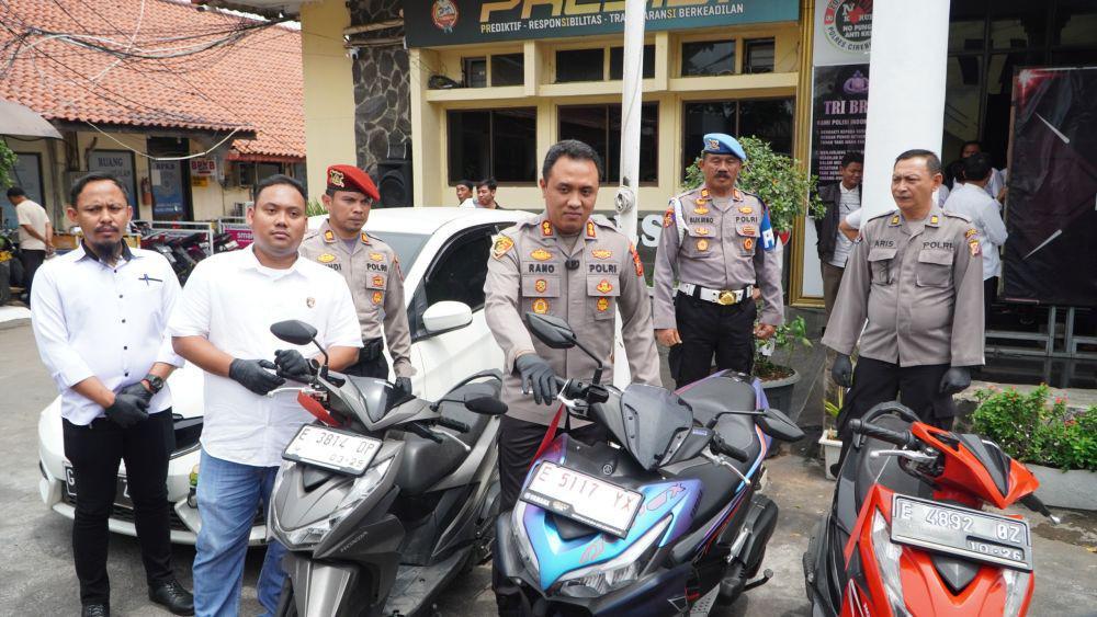 Polisi Bongkar Sindikat Maling Motor di Kota Cirebon
