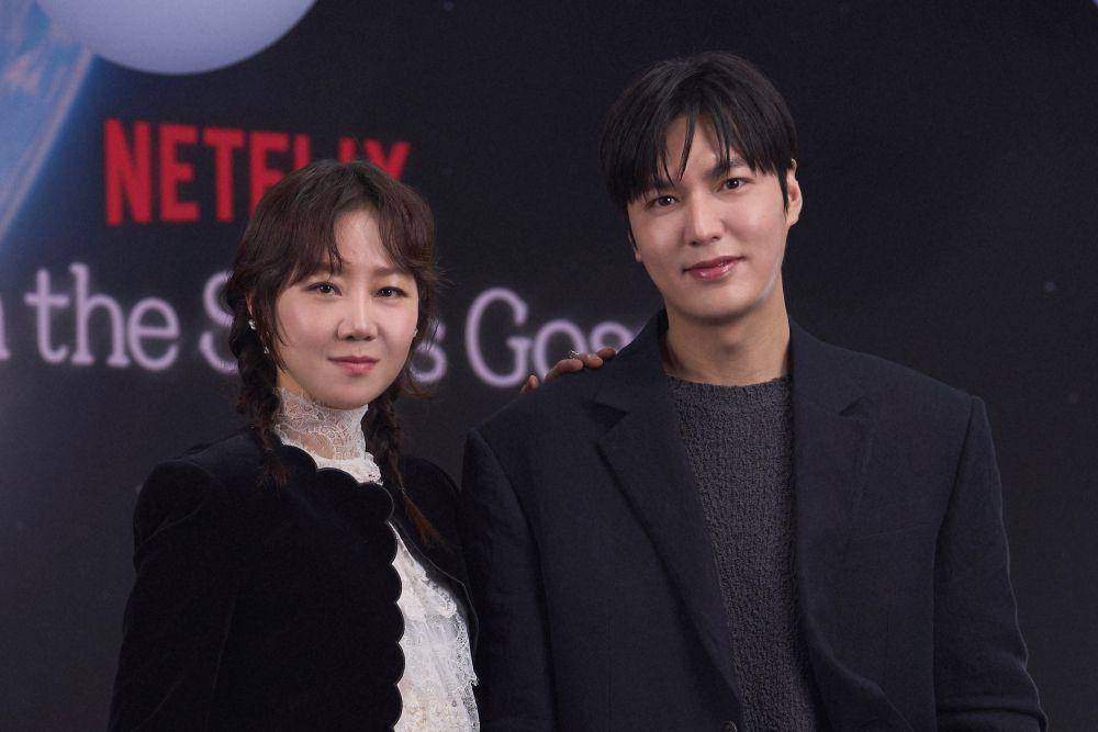 Konferensi pers drama Korea When the Stars Gossip (dok. Netflix/When the Stars Gossip)