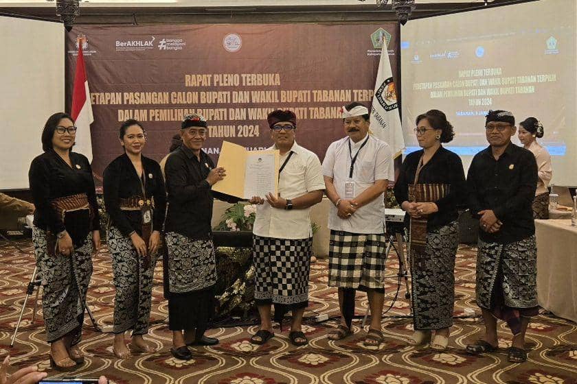 Sanjaya-Dirga Prioritaskan Bidang Infrastruktur di Tabanan