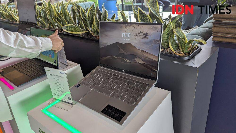 Acer Swift Lite 14 Air Edition (IDN Times/Misrohatun)