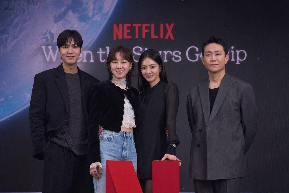 Konferensi pers drama Korea When the Stars Gossip (dok. Netflix/When the Stars Gossip)