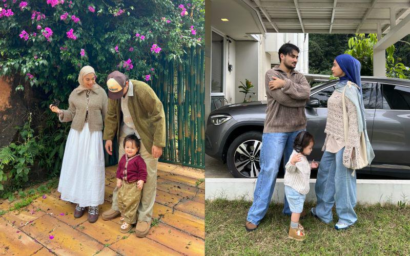 8 Inspirasi OOTD Keluarga ala Adiva Selsa, Serasi!