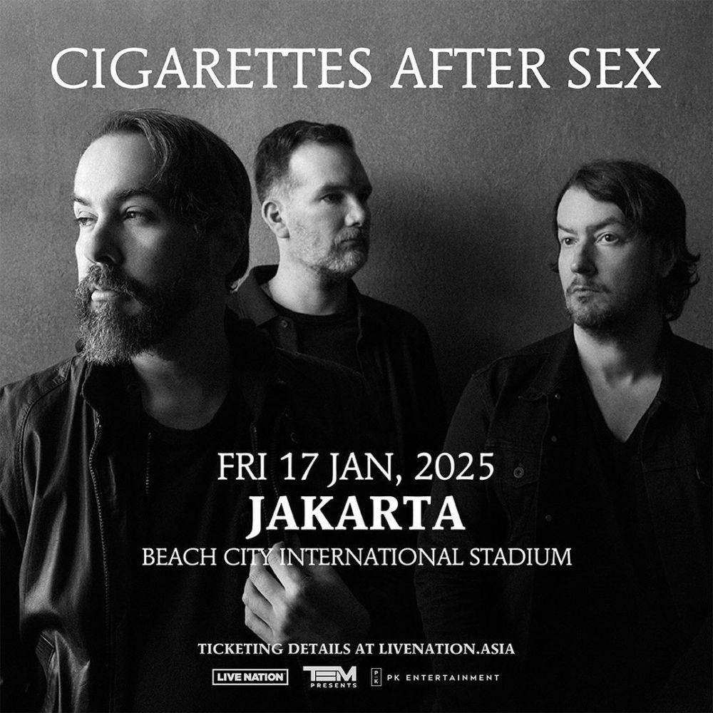 Cigarettes After Sex (Instagram.com/pkentertainment.id)