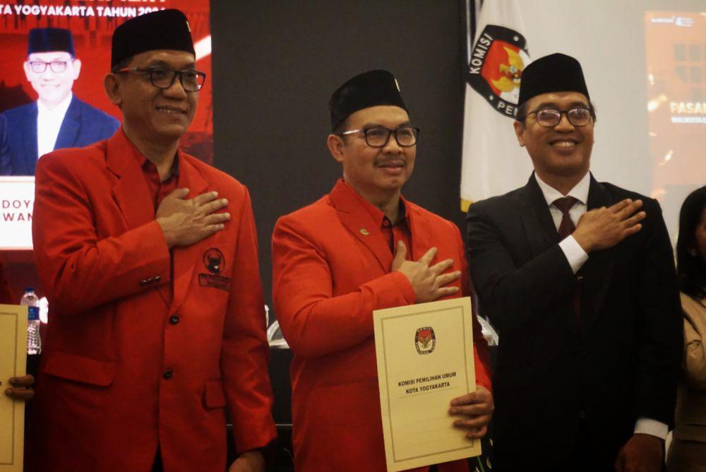 Hasto dan Wawan Resmi Jadi Wali Kota-Wakil Wali Kota Yogyakarta