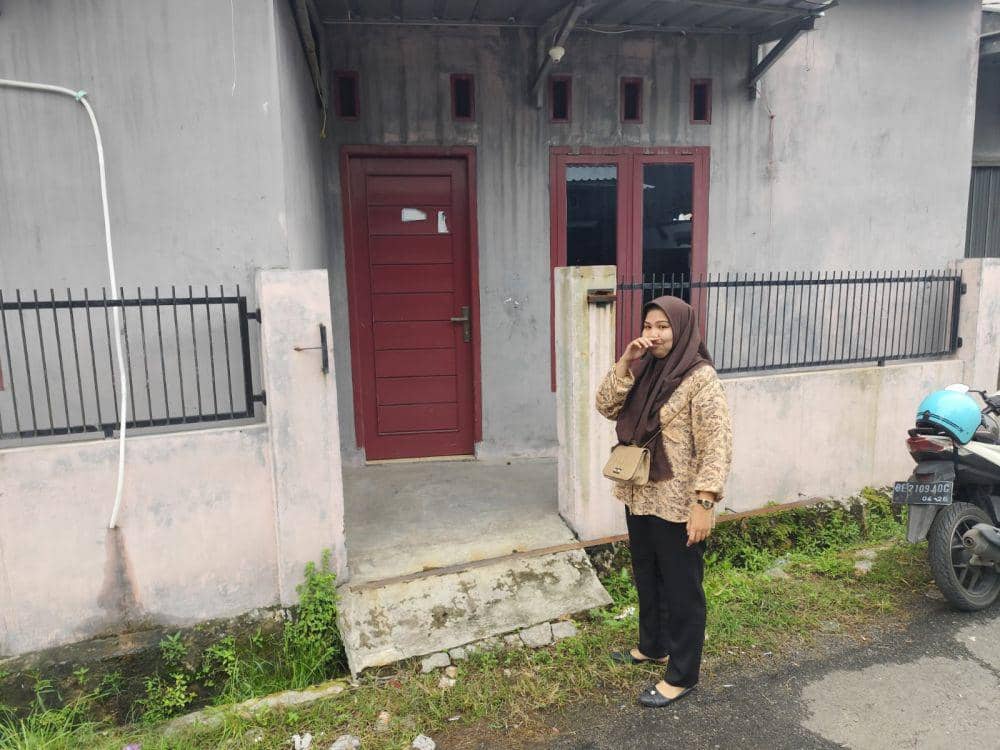 Lili pemilik kontrakan di Teluk Betung Barat. (IDN Times/Muhaimin)