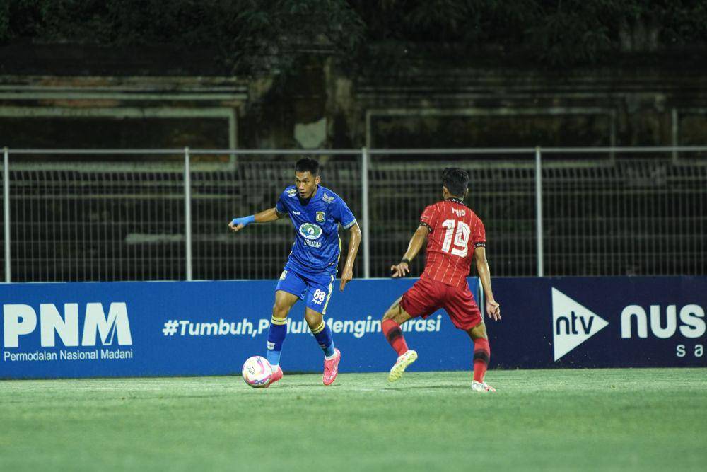 Persiba harus puas dengan hasil imbang 1-1 saat berhadapan dengan NZR Sumbersari, Kamis malam (9/1/2025). (Dok. MO Persiba)