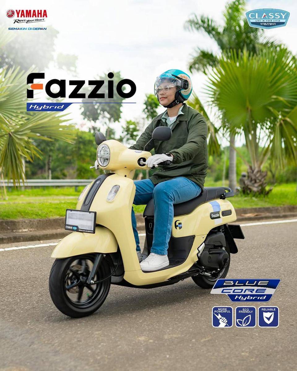 foto motor yamaha fazzio 125 (instagram.com/yamahaindonesia)
