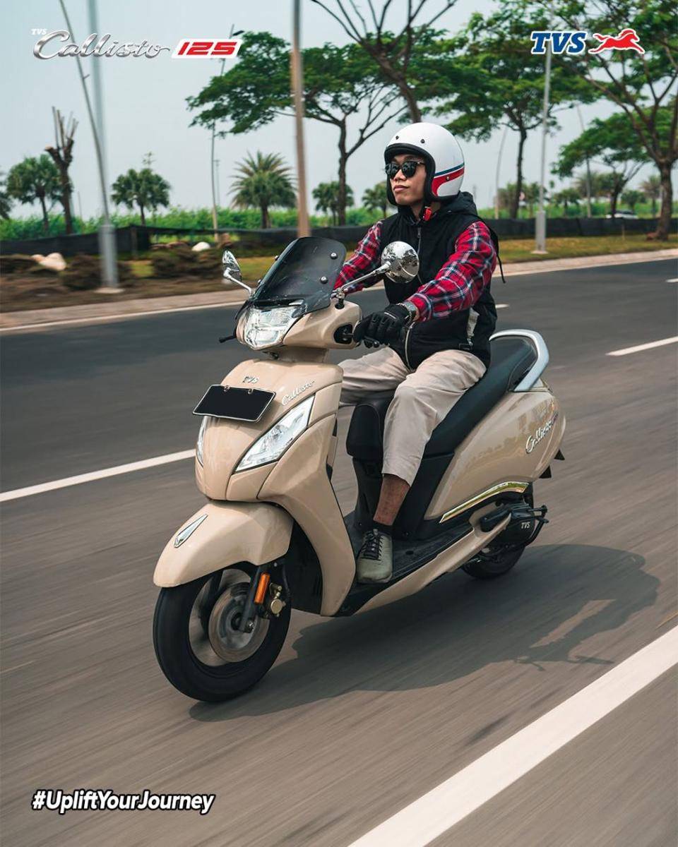 foto motor tvs callisto 125 (instagram.com/tvsmotorindonesia)