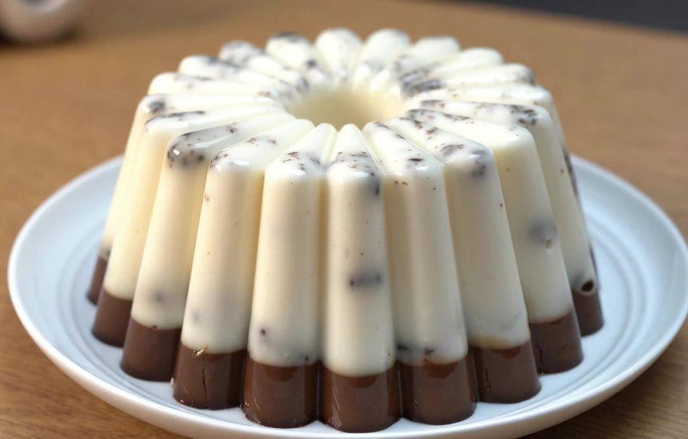 Resep Puding Vanila Keju Cokelat Oreo, Paduan Rasa yang Memukau