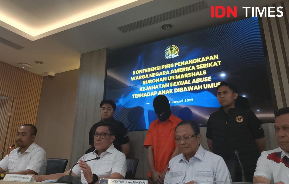 Pedofil Asal Amerika yang Buron Ditangkap Ditjen Imigrasi di Tangerang