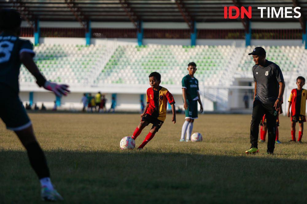 Pegadaian Gelar Coaching Clinic Bareng Pelatih dan Pemain PSMS