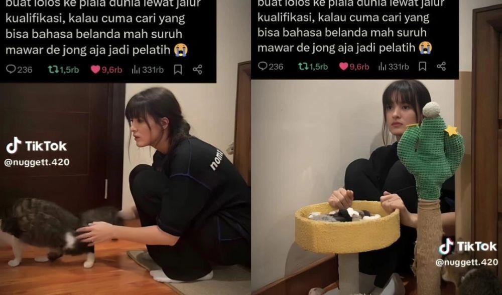 7 Respon Kocak Mawar Eva De Jongh Disuruh Warganet Gantikan STY