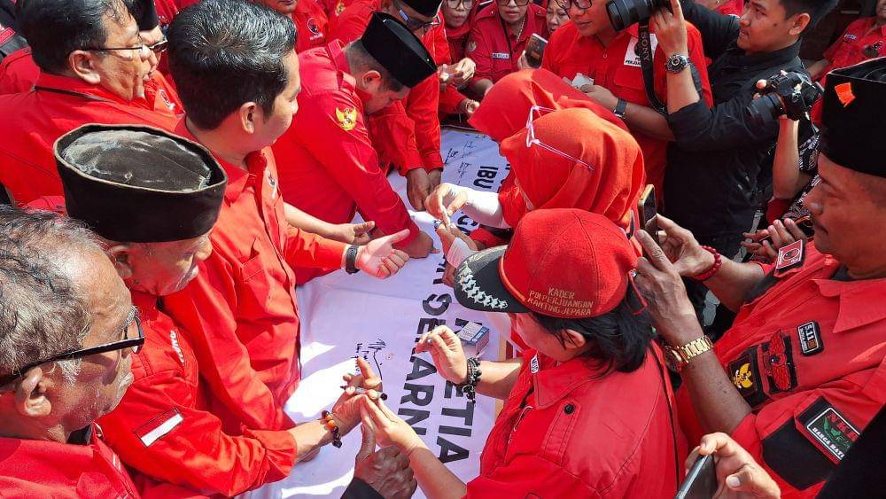 Kegiatan pembunuhan berdarah oleh kader PDIP Surabaya, Jumat (10/1/2025). (Dok. Istimewa)