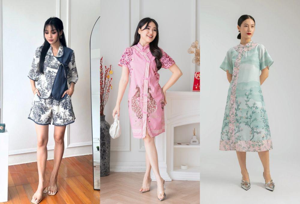 14 Rekomendasi Baju Imlek Selain Merah, Ada Biru hingga Emas