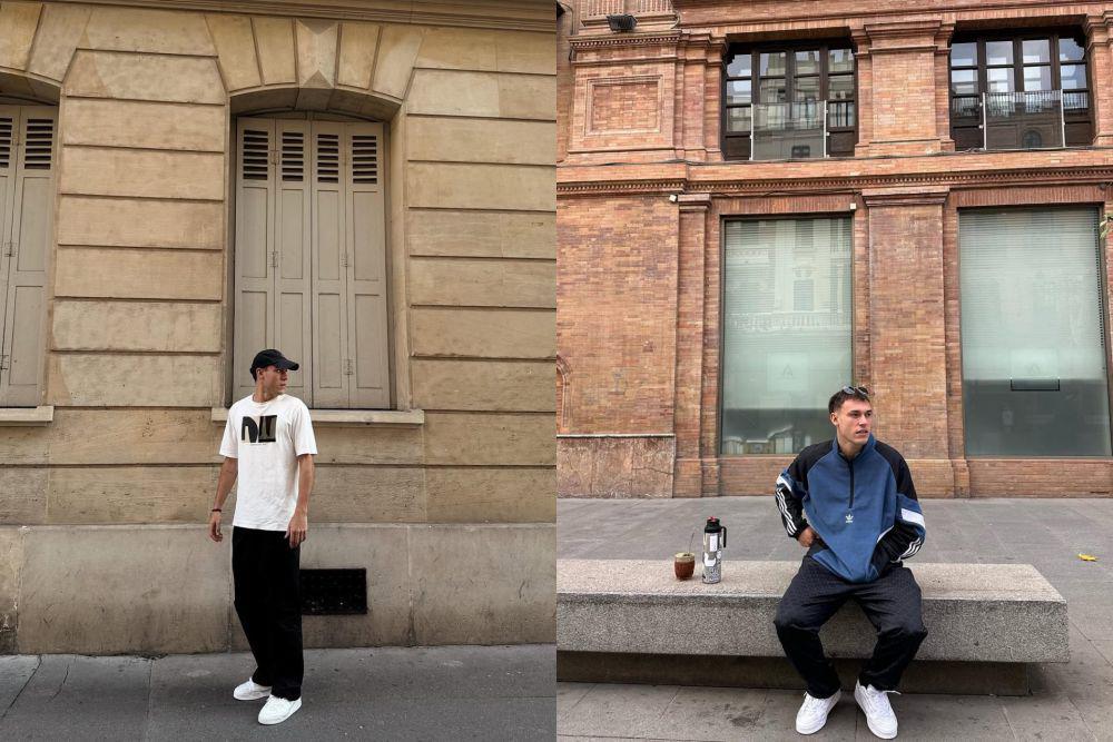 9 Ide Gaya Kasual ala Manuel Ugarte, Simpel dan Stylish!
