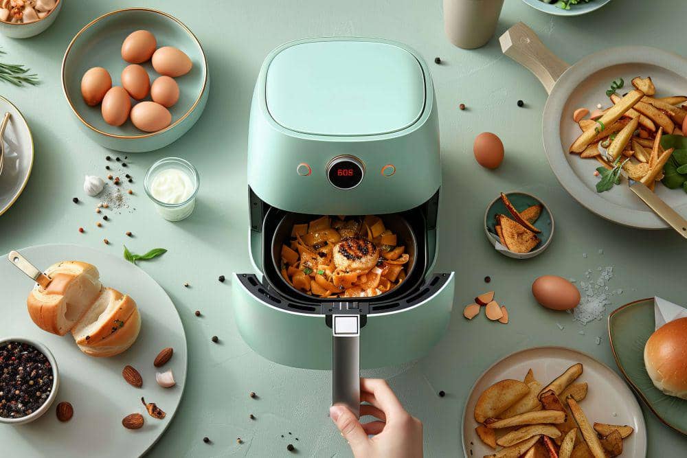 ilustrasi air fryer