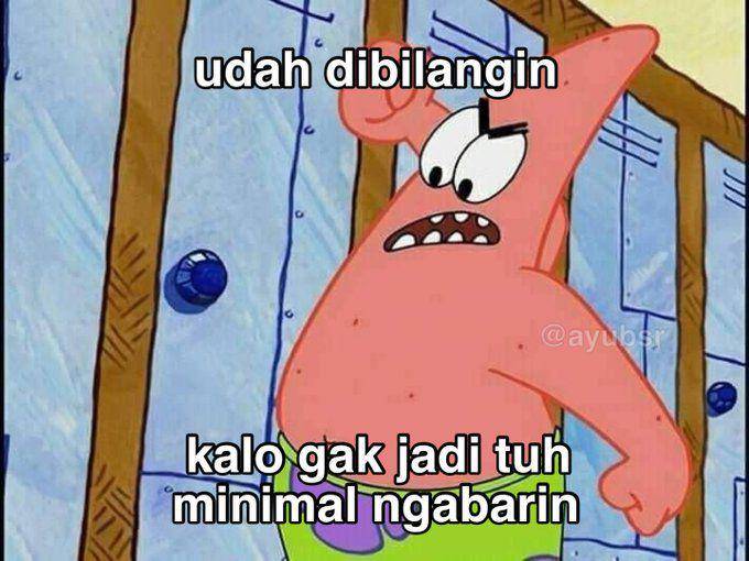 Meme marah-marah (x.com/ayubsr)