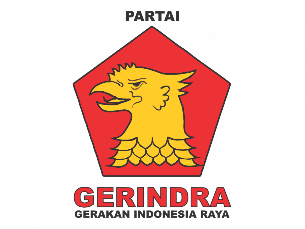Lambang partai Gerindra. (Gerindra com).